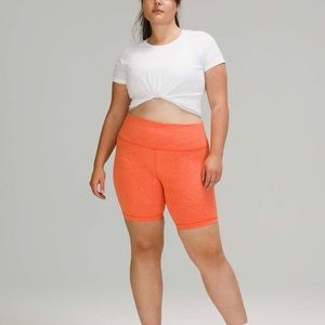 Lululemon Wunder Train High Rise Short 8"